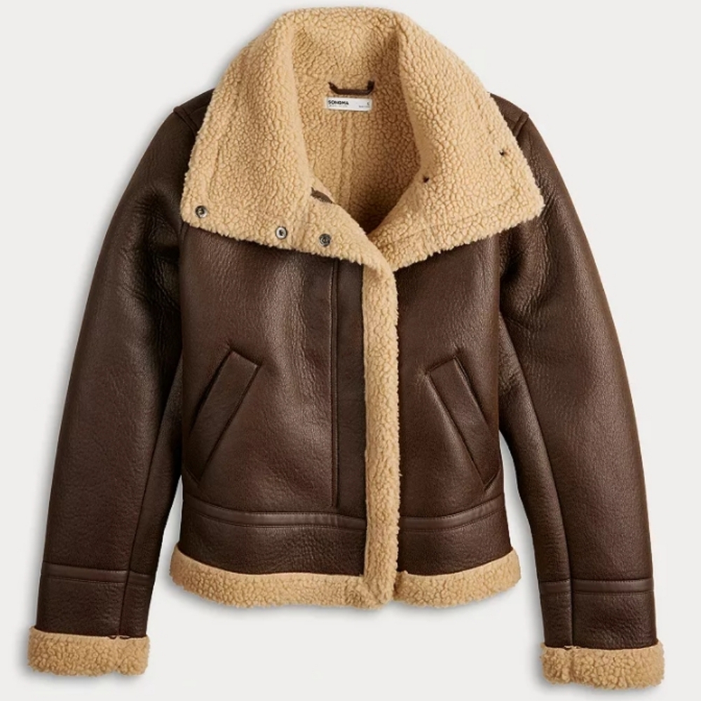Sonoma Goods For Life Aviator Jacket (from Kohl's) - Large
